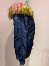 Load image into Gallery viewer, MINK LINED JACKET WITH REMOVABLE FOX TRIMMED HOOD
