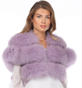 FOX WRAP - PURPLE