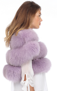 FOX WRAP - PURPLE